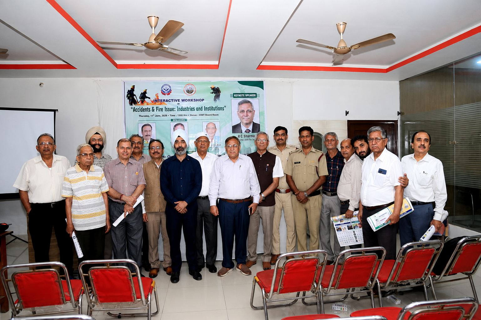 Participants and speakers at the interactive workshop